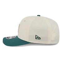 Philadelphia Eagles Cream and Midnight Green 2026 NFL Training Camp New Era 9SEVENTY Adjustable Hat