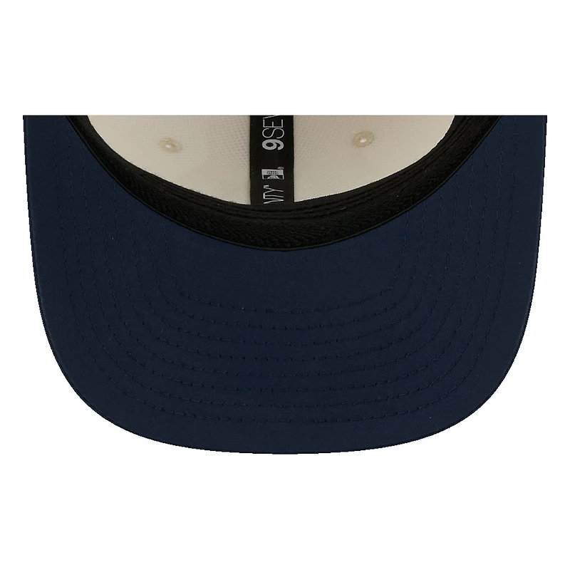 New England Patriots Cream and Navy 2026 NFL Training Camp New Era 9SEVENTY Adjustable Hat