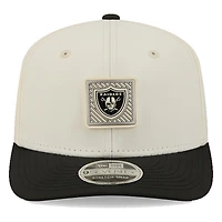 Las Vegas Raiders Cream and Black 2026 NFL Training Camp New Era 9SEVENTY Adjustable Hat
