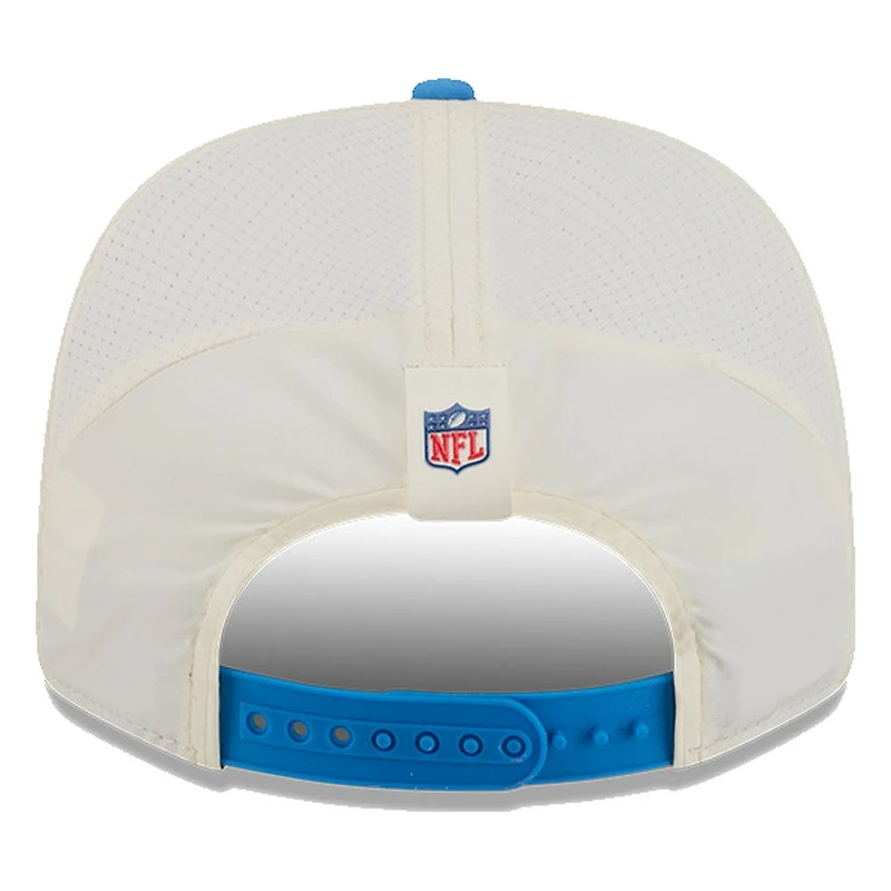 Los Angeles Chargers Cream and Powder Blue 2026 NFL Training Camp New Era 9SEVENTY Adjustable Hat