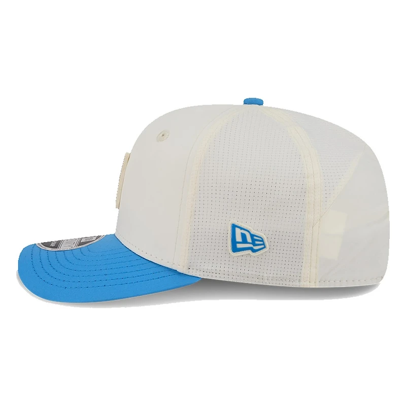 Los Angeles Chargers Cream and Powder Blue 2026 NFL Training Camp New Era 9SEVENTY Adjustable Hat
