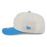 Los Angeles Chargers Cream and Powder Blue 2026 NFL Training Camp New Era 9SEVENTY Adjustable Hat