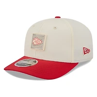 Kansas City Chiefs Cream and Red 2026 NFL Training Camp New Era 9SEVENTY Adjustable Hat