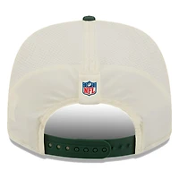 Green Bay Packers Cream and Green 2026 NFL Training Camp New Era 9SEVENTY Adjustable Hat