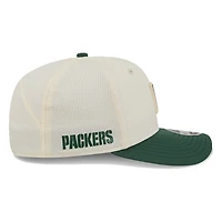 Green Bay Packers Cream and Green 2026 NFL Training Camp New Era 9SEVENTY Adjustable Hat