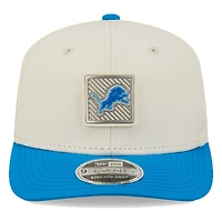 Detroit Lions Cream and Honolulu Blue 2026 NFL Training Camp New Era 9SEVENTY Adjustable Hat