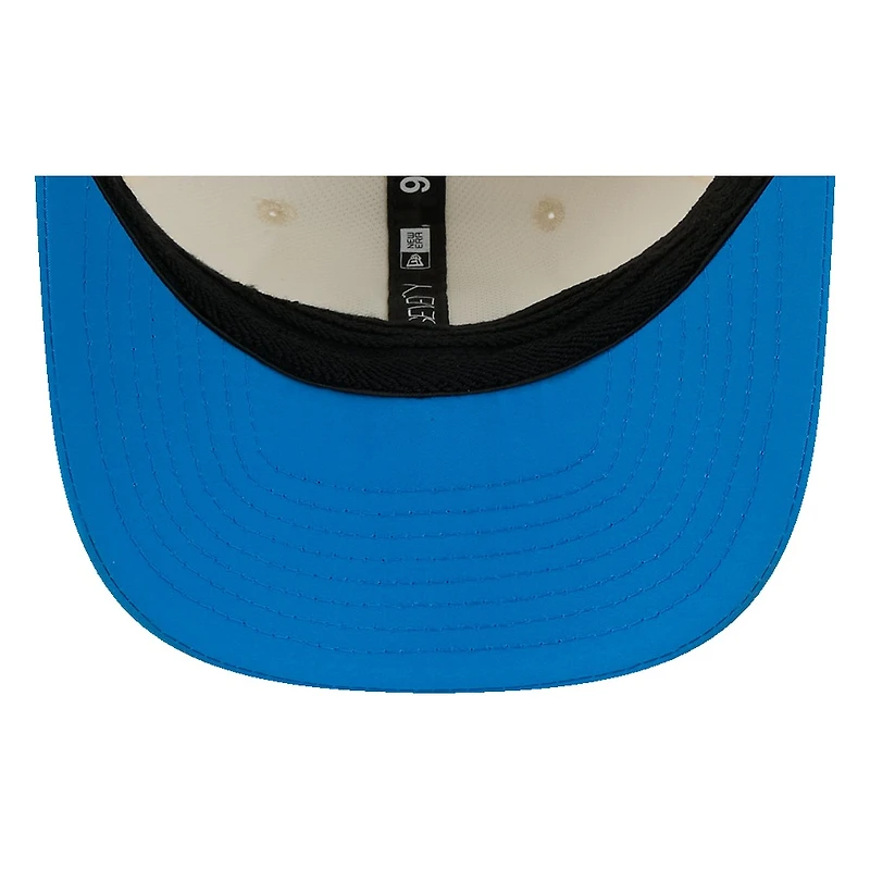 Detroit Lions Cream and Honolulu Blue 2026 NFL Training Camp New Era 9SEVENTY Adjustable Hat