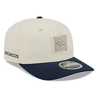 Denver Broncos Cream and Navy 2026 NFL Training Camp New Era 9SEVENTY Adjustable Hat