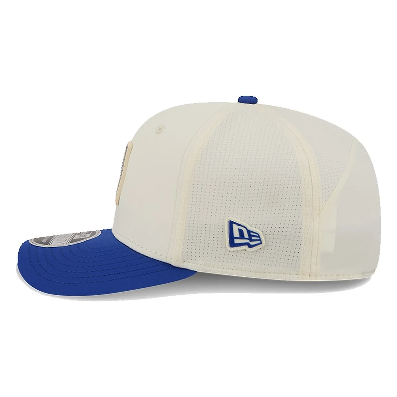 Buffalo Bills Cream and Royal Blue 2026 NFL Training Camp New Era 9SEVENTY Adjustable Hat