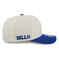 Buffalo Bills Cream and Royal Blue 2026 NFL Training Camp New Era 9SEVENTY Adjustable Hat