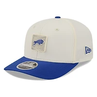 Buffalo Bills Cream and Royal Blue 2026 NFL Training Camp New Era 9SEVENTY Adjustable Hat