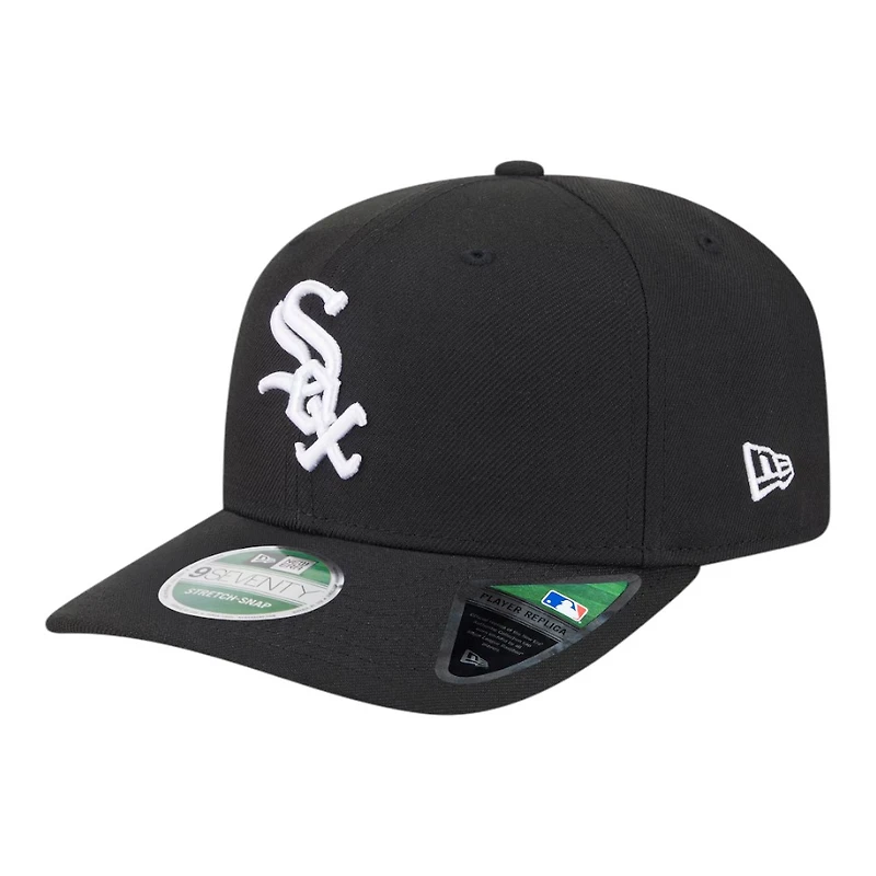Chicago White Sox Black Player Replica New Era 9SEVENTY Adjustable Hat
