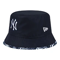 New York Yankees Navy Reversible Era Adult Bucket Hat