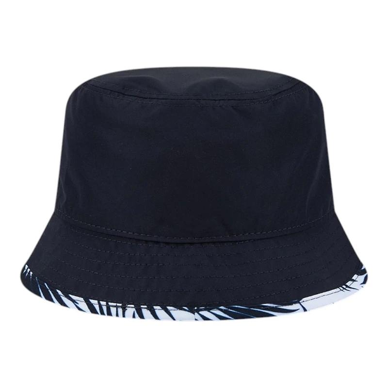 Atlanta Braves Navy Reversible New Era Adult Bucket Hat
