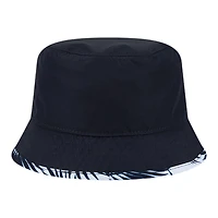 Atlanta Braves Navy Reversible New Era Adult Bucket Hat