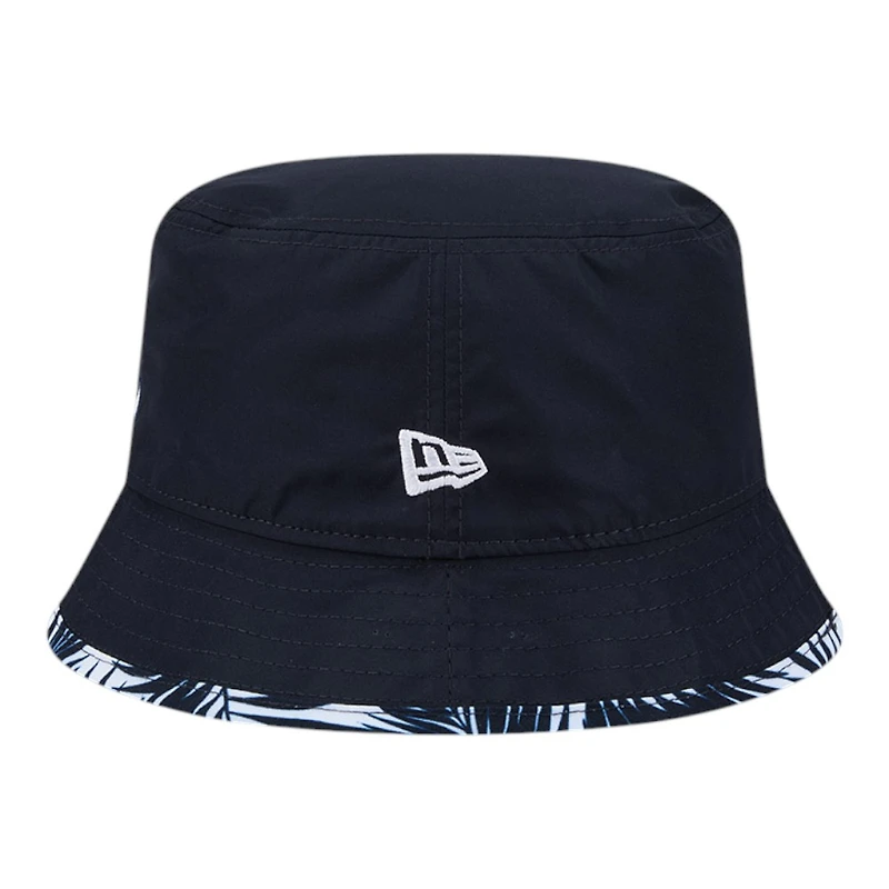 Atlanta Braves Navy Reversible New Era Adult Bucket Hat