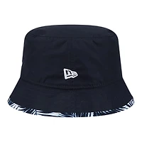 Atlanta Braves Navy Reversible New Era Adult Bucket Hat