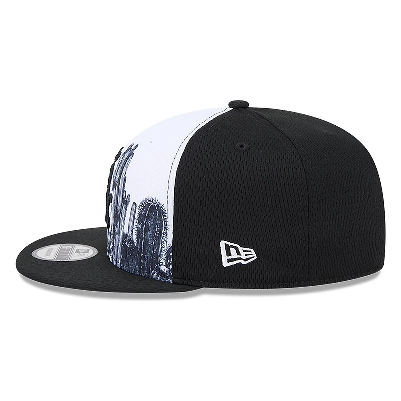 Chicago White Sox Black and White Grow 2026 Spring Training New Era 9FIFTY Snapback Hat