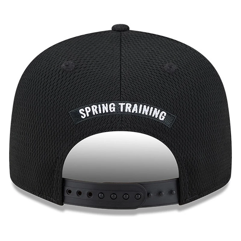Chicago White Sox Black and White Grow 2026 Spring Training New Era 9FIFTY Snapback Hat