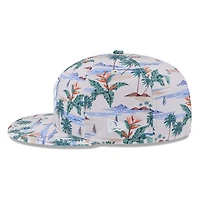 Atlanta Braves Cream Tropical Print 2026 Spring Training Fan Pack New Era 9FIFTY Snapback Hat
