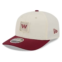 Washington Commanders Cream and Burgundy 2026 NFL Training Camp New Era 9SEVENTY Adjustable Hat