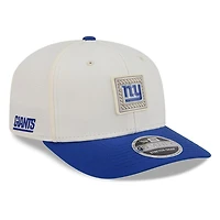 New York Giants Cream and Royal Blue 2026 NFL Training Camp New Era 9SEVENTY Adjustable Hat