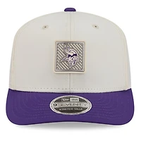 Minnesota Vikings Cream and Purple 2026 NFL Training Camp New Era 9SEVENTY Adjustable Hat
