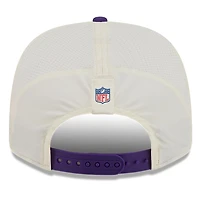 Minnesota Vikings Cream and Purple 2026 NFL Training Camp New Era 9SEVENTY Adjustable Hat