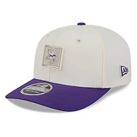 Minnesota Vikings Cream and Purple 2026 NFL Training Camp New Era 9SEVENTY Adjustable Hat