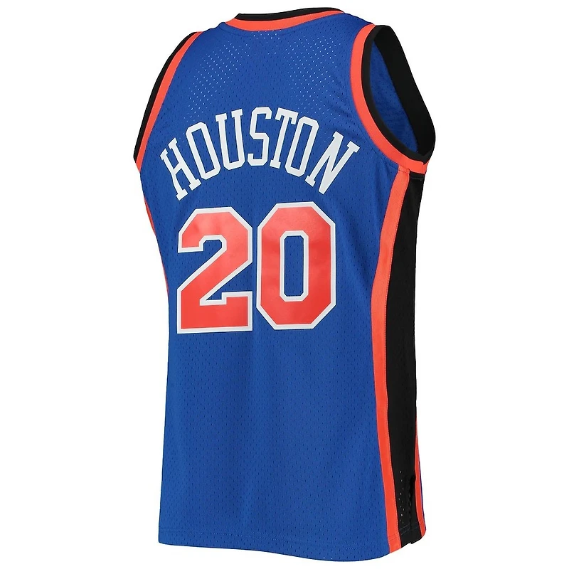 New York Knicks Allan Houston Royal Blue Mitchell & Ness 1998-99 Hardwood Classics Swingman Jersey