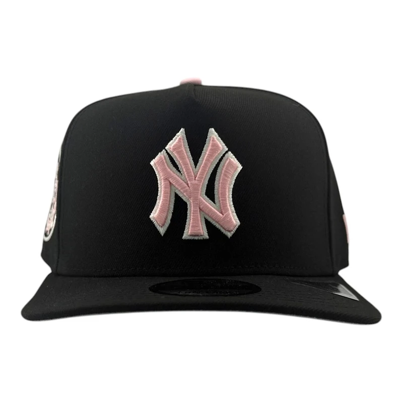 New York Yankees Black and Pink 1942 ASG Patch New Era 9FIFTY A-Frame Hat