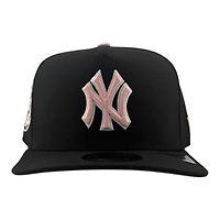 New York Yankees Black and Pink 1942 ASG Patch New Era 9FIFTY A-Frame Hat