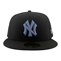 New York Yankees Black and Lavender Era 59FIFTY Fitted Hat