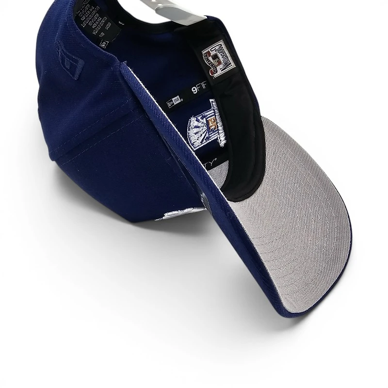 Los Angeles Dodgers Dark Royal 50th Anniversary Patch Leon in the Lab New Era 9FIFTY A-Frame Hat