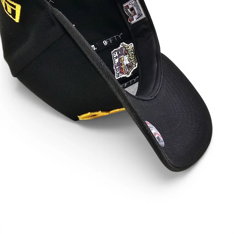 Pittsburgh Pirates Black 2006 All Star Game Patch Leon in the Lab New Era 9FIFTY A-Frame Hat
