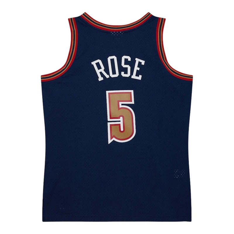 Denver Nuggets Jalen Rose Navy Mitchell & Ness 1994-95 Hardwood Classics Swingman Jersey