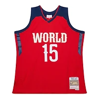 Denver Nuggets Nikola Jokic Red Mitchell & Ness 2017 NBA Rising Stars Swingman Jersey