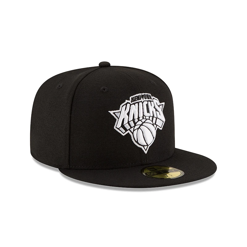 New York Knicks Black and White Era 59FIFTY Fitted Hat
