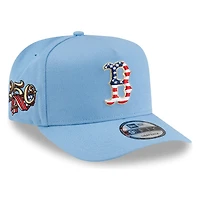 Boston Red Sox Sky Blue USA Logo 250th Anniversary Patch New Era 9FIFTY A-Frame Snapback Hat