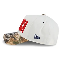 USA White and Camo 'MERICA 250th Anniversary Patch New Era 9FORTY A-Frame Snapback Hat