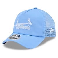 St. Louis Cardinals Sky Blue Tonal Cardinals Wordmark New Era 9FORTY APEX Hat