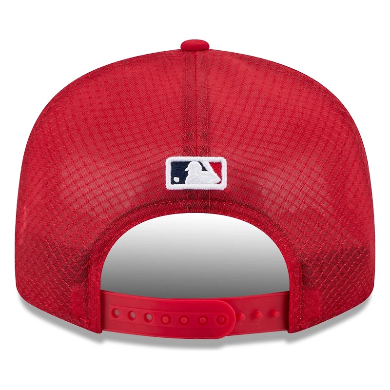 St. Louis Cardinals Red Mesh Back New Era 9FIFTY Snapback Hat