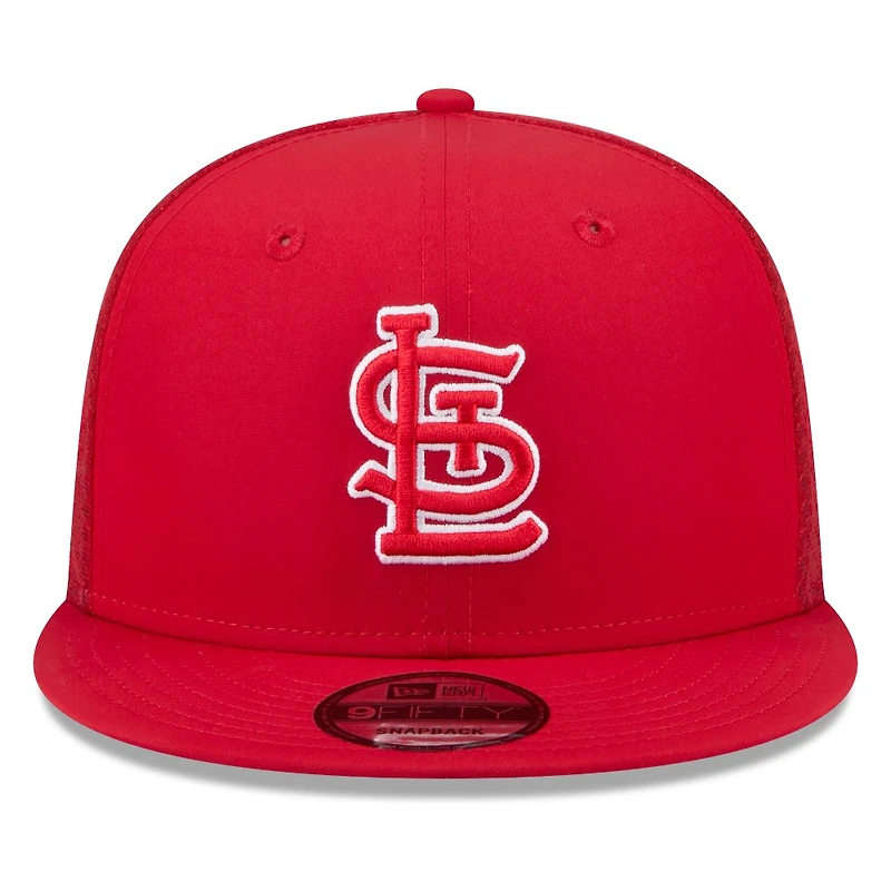 St. Louis Cardinals Red Mesh Back New Era 9FIFTY Snapback Hat