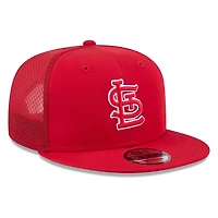 St. Louis Cardinals Red Mesh Back New Era 9FIFTY Snapback Hat