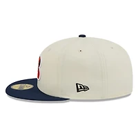 Cincinnati Bengals Chrome White Two Tone Basic New Era 59FIFTY Fitted Hat