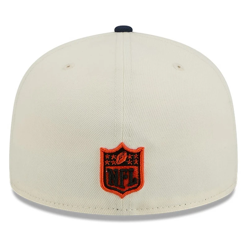 Cincinnati Bengals Chrome White Two Tone Basic New Era 59FIFTY Fitted Hat