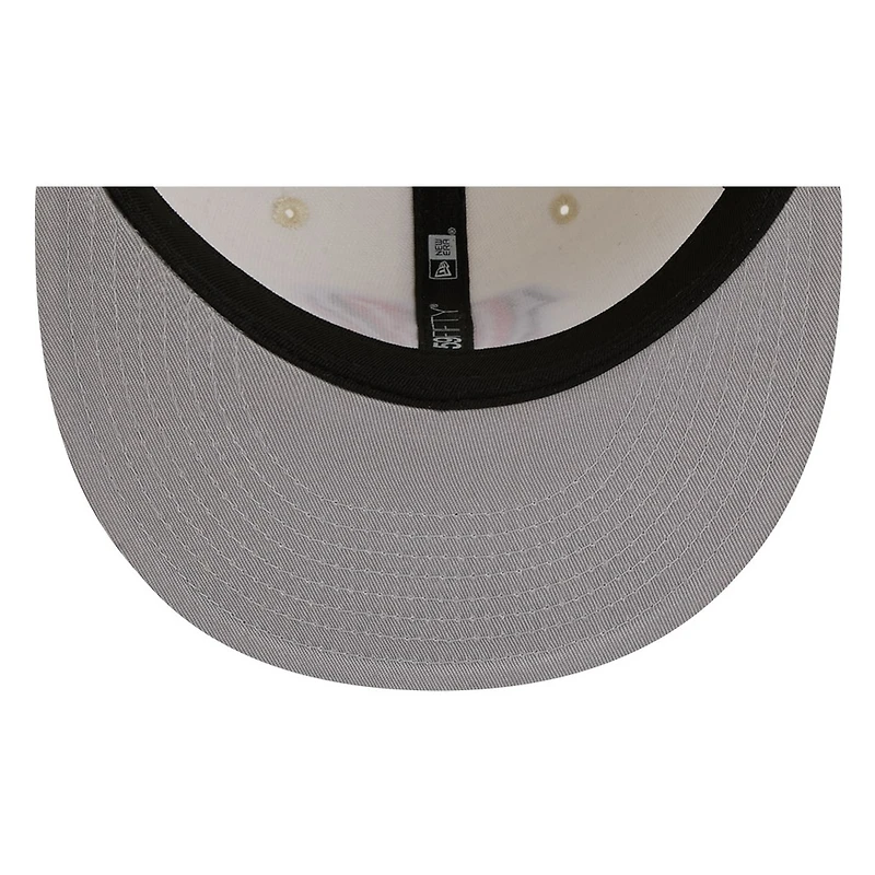 Cincinnati Bengals Chrome White Two Tone Basic New Era 59FIFTY Fitted Hat