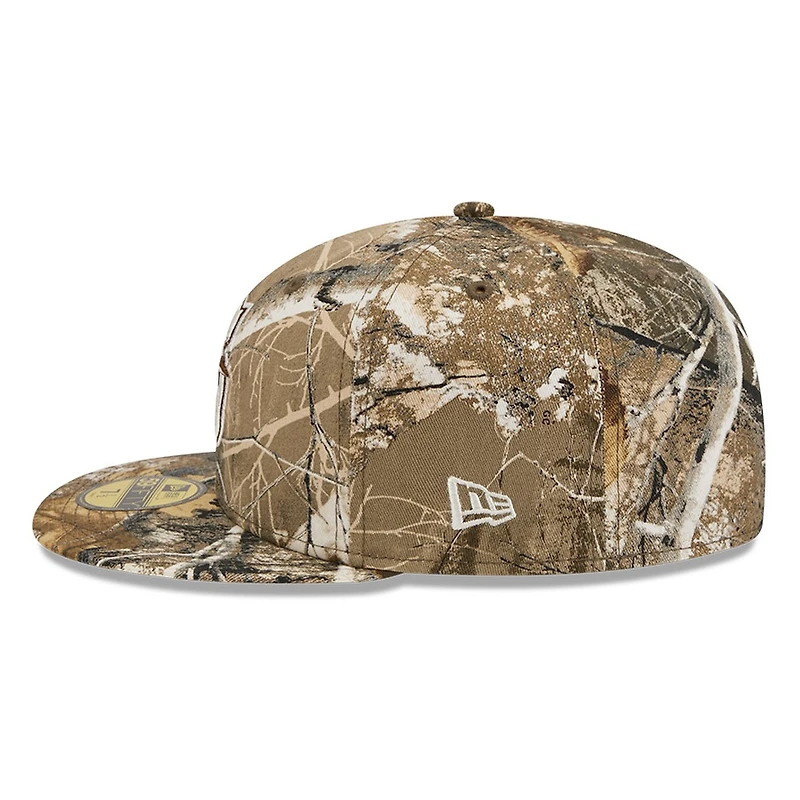 Seattle Mariners Realtree APX Camo Basic New Era 59FIFTY Fitted Hat