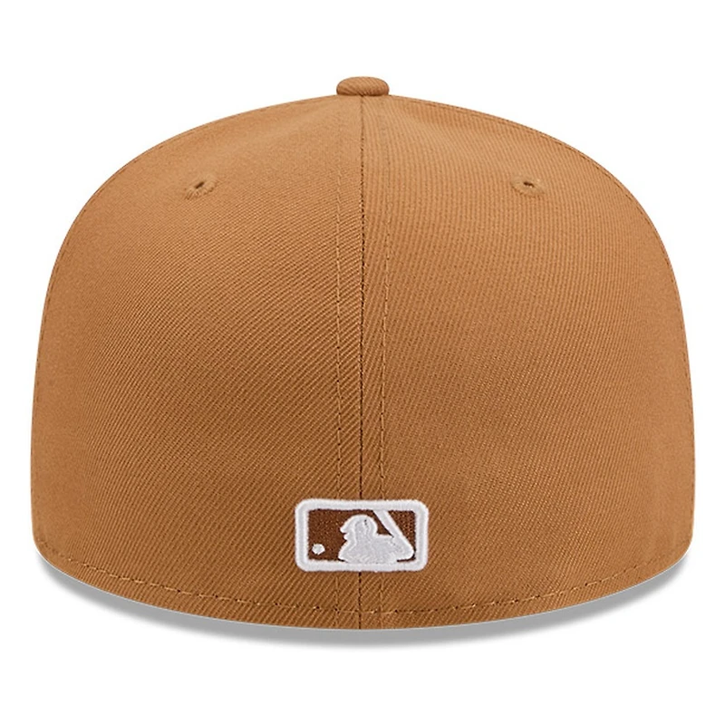 Seattle Mariners Bronze and White Basic New Era 59FIFTY Fitted Hat