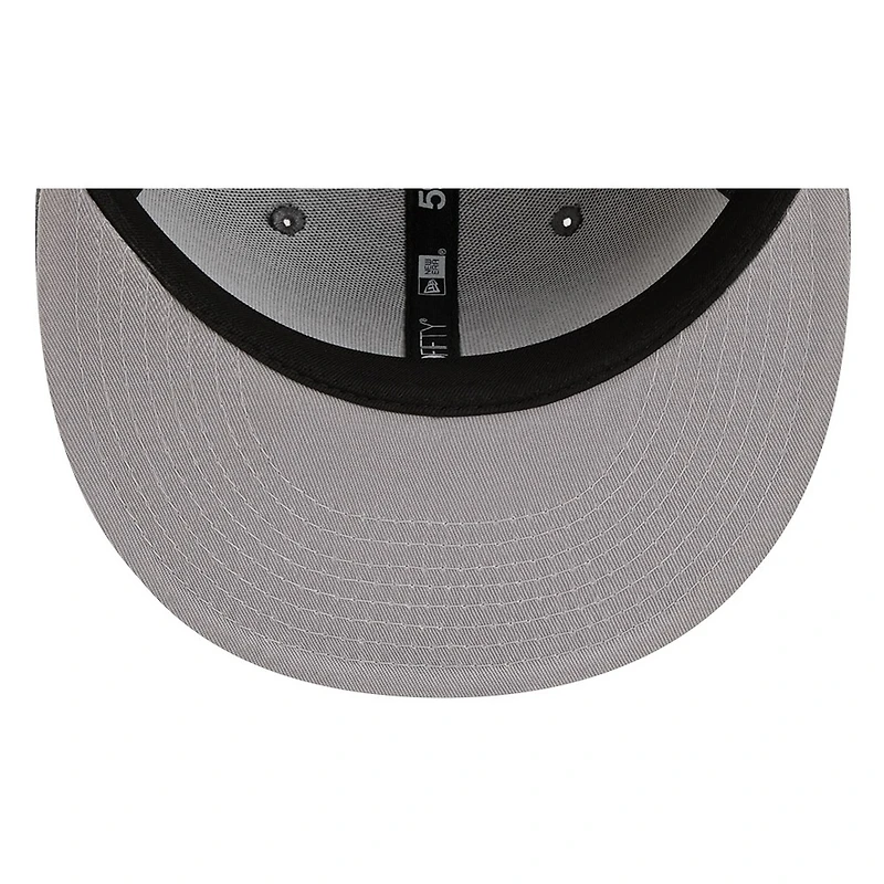 San Francisco Giants Medium Grey Basic New Era 59FIFTY Fitted Hat